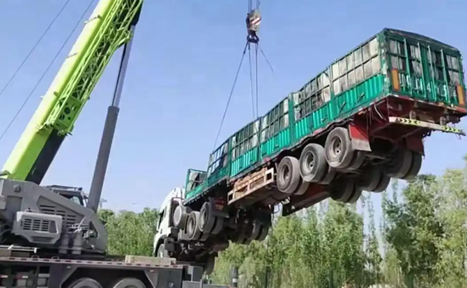 咸安区道路脱困救援案例